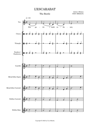 L'ESCARABAT Orff