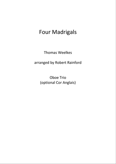 Four Madrigals