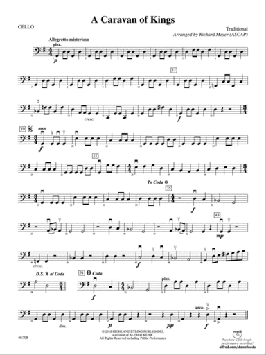 A Caravan of Kings: Cello