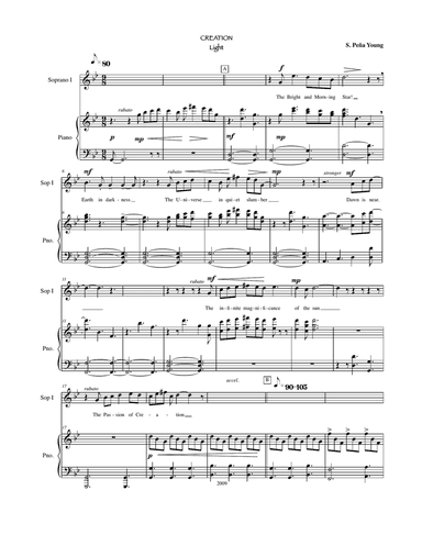 Light for Soprano and Piano