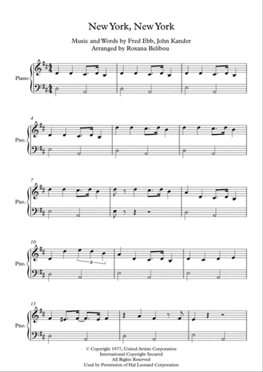 Theme From "new York, New York"