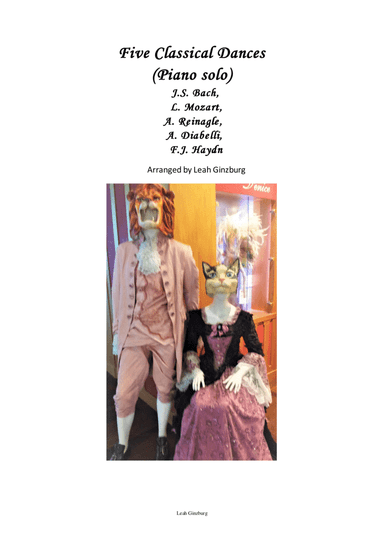 Five Classical Dances (Piano Solo)