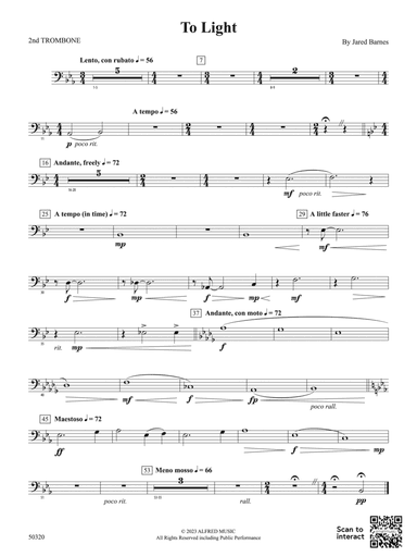 To Light: 2nd Trombone