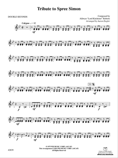 Tribute to Spree Simon: 3rd Percussion