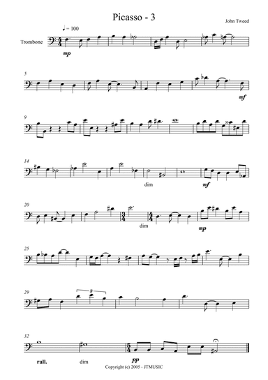 Picasso 3 for Trombone