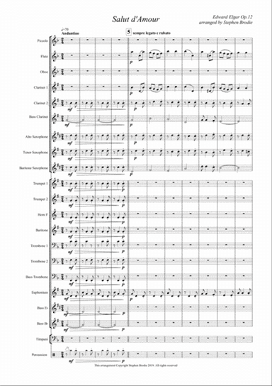 Salut d'amour - Opus 12