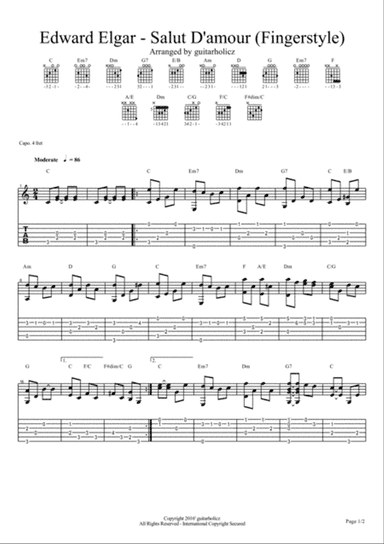 Salut D'amour (greeting To Love)