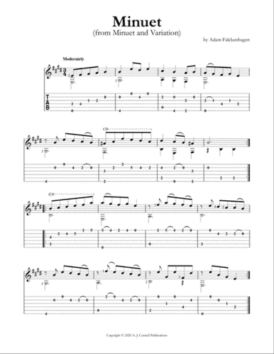 Minuet (from Minuet and Variation)