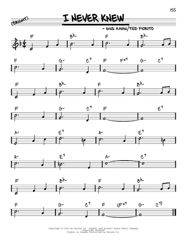 I Never Knew (arr. Robert Rawlins)