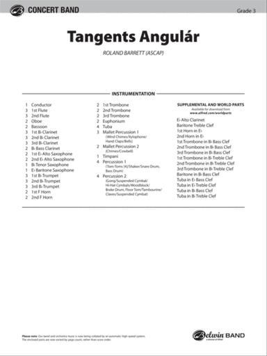 Tangents Angulár: Score