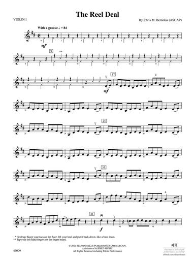 The Reel Deal: 1st Violin