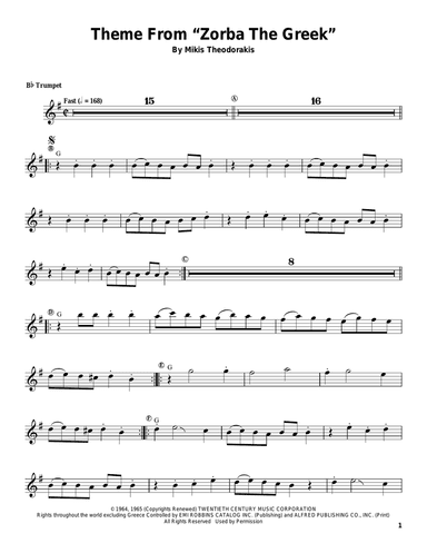 Theme From "Zorba The Greek"