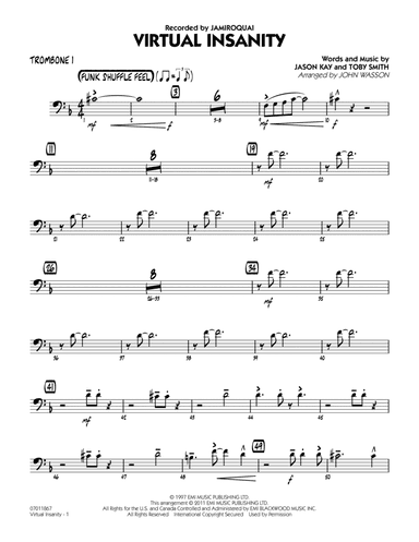 Virtual Insanity - Trombone 1