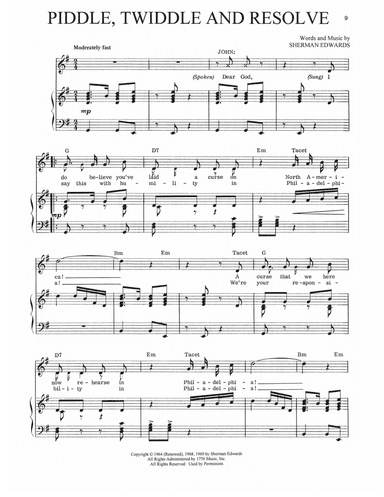 Piddle, Twiddle And Resolve (from 1776)