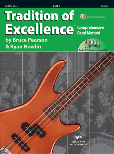 Tradition of Excellence Book 3 - Electric Bass
