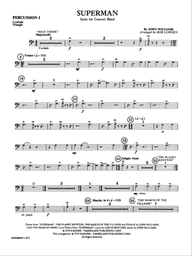 Superman: 1st Percussion