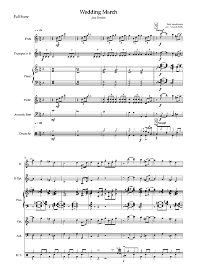Wedding March (Felix Mendelssohn) Jazz Version