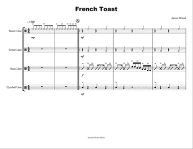 French Toast (Drumline Cadence)