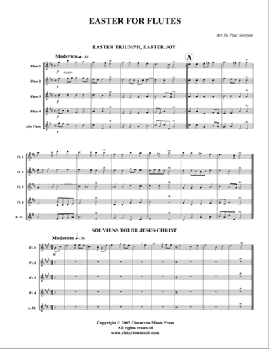 Easter for Flutes