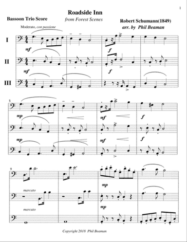 Roadside Inn - Bassoon Trio