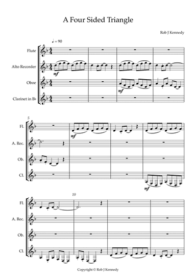 A Four Sided Triangle