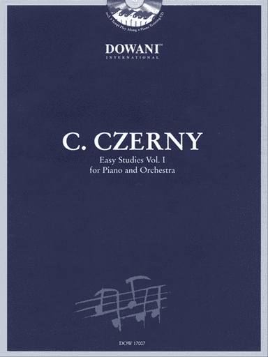 Czerny: Easy Studies - Volume 1 for Piano and Orchestra