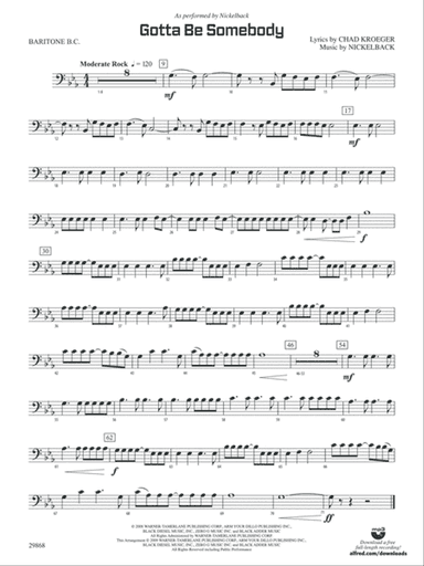 Gotta Be Somebody: Baritone B.C.