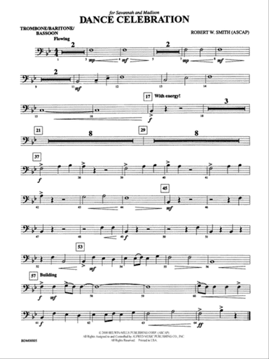 Dance Celebration: 1st Trombone