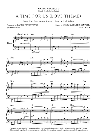 A Time For Us (love Theme)