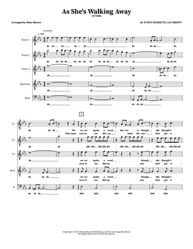 As She's Walking Away