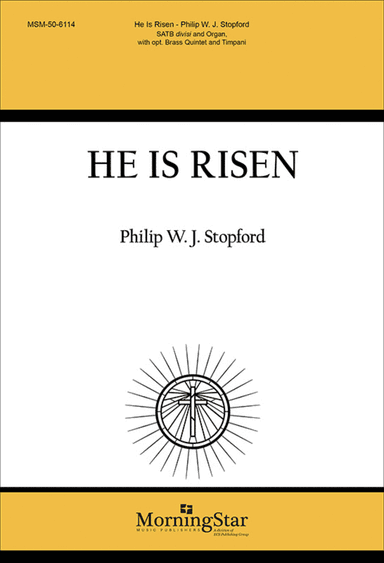 He Is Risen (Choral Score)