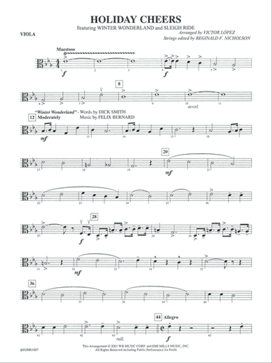 Holiday Cheers: Viola