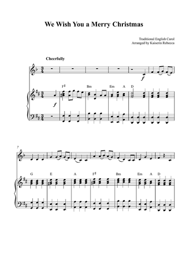 We Wish You Are Merry Christmas