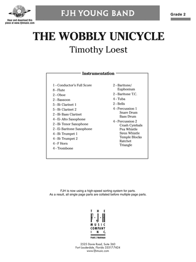 The Wobbly Unicycle: Score
