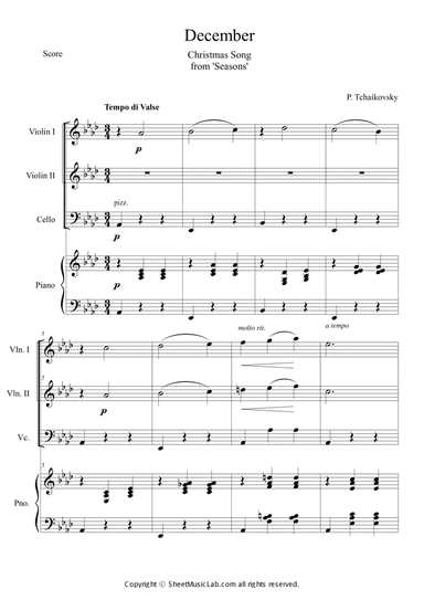 December (Christmas Song from Seasons)