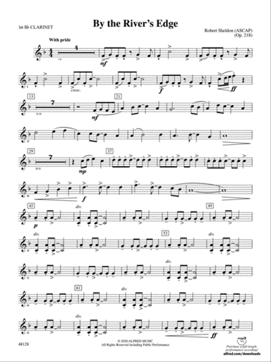By the River's Edge: 1st B-flat Clarinet