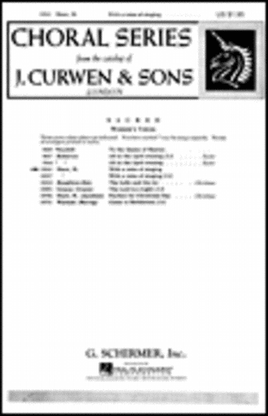 With A Voice Of Singing