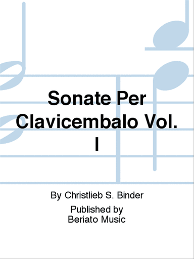 Sonate Per Clavicembalo Vol. I