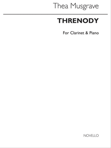 Musgrave Threnody Clarinet/Piano