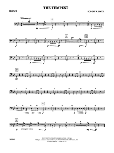 The Tempest: Timpani