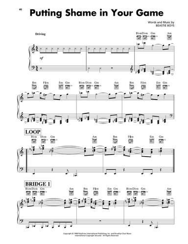 Putting Shame In Your Game