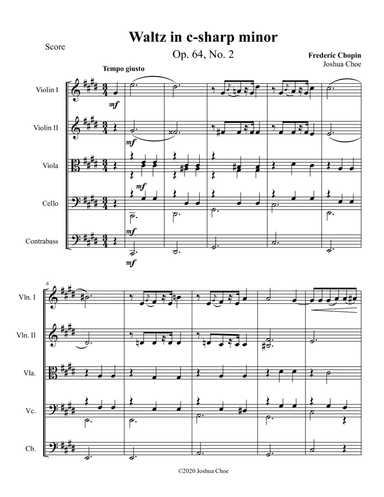 Waltz, Op. 64, No. 2