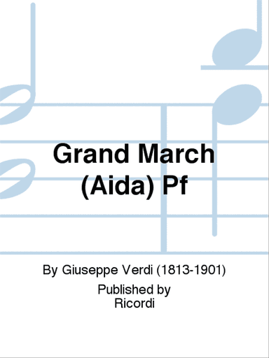 Grand March (Aida) Pf