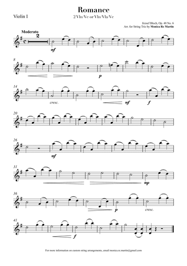 Romance - Op. 48 No. 6