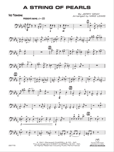 String of Pearls: 3rd Trombone
