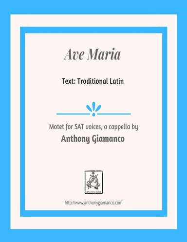 AVE MARIA - SAT, a cappella