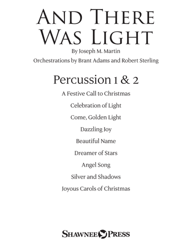 And There Was Light - Percussion 1 & 2