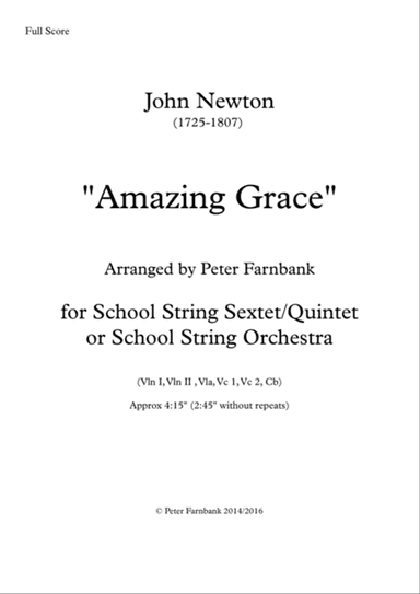 "Amazing Grace"
