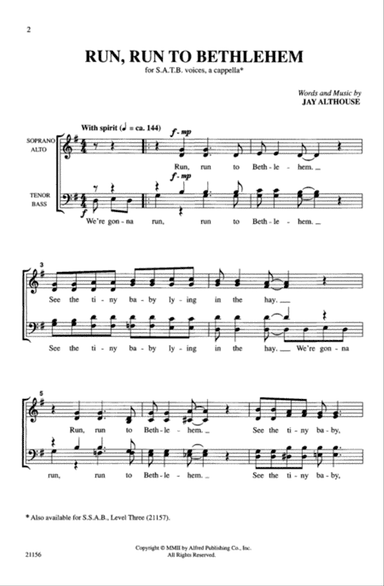 Run, Run to Bethlehem