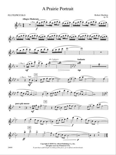 A Prairie Portrait: Flute